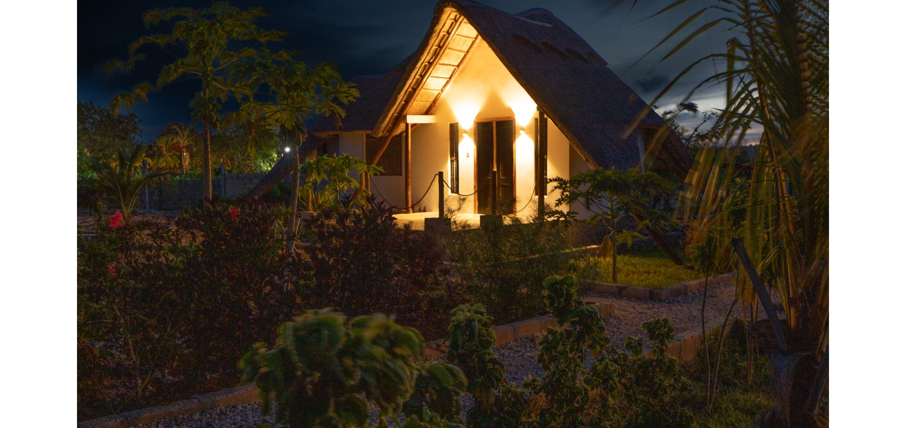 Zaria resort Zanzibar - dovolenkový prenájom bungalovu so záhradou pre dve osoby D07