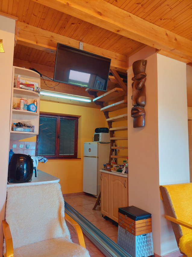 Na predaj murovaná poschodová rekreačná chata Domaša