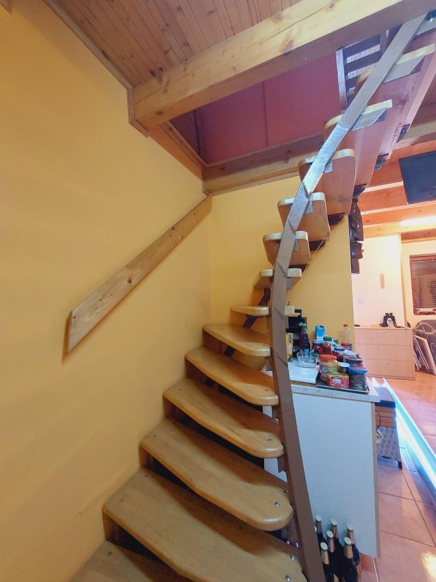 Na predaj murovaná poschodová rekreačná chata Domaša