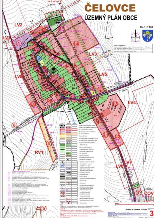 Perspektívny investičný pozemok na krátky horizont - určený na výstavbu domov, obec Čelovce, okres Prešov