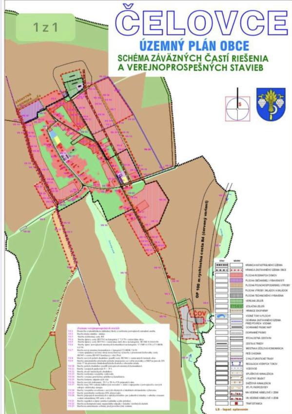 Perspektívny investičný pozemok na krátky horizont - určený na výstavbu domov, obec Čelovce, okres Prešov