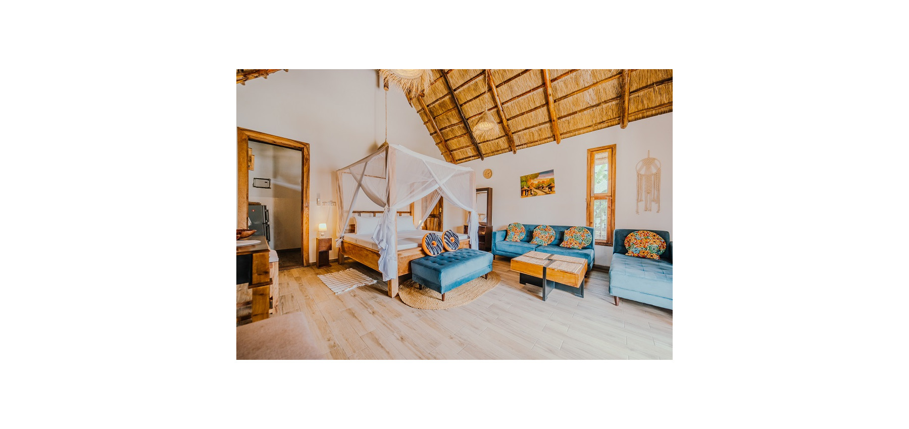 Zaria resort Zanzibar - dovolenkový prenájom bungalovu so záhradou pre 2-3 osoby D16