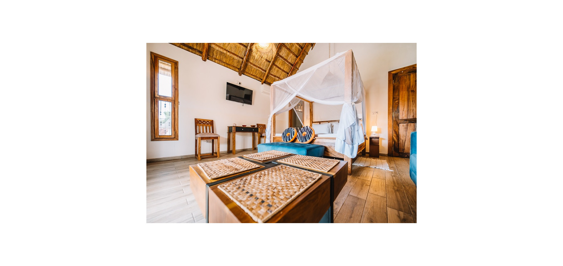 Zaria resort Zanzibar - dovolenkový prenájom bungalovu so záhradou pre 2-3 osoby D16