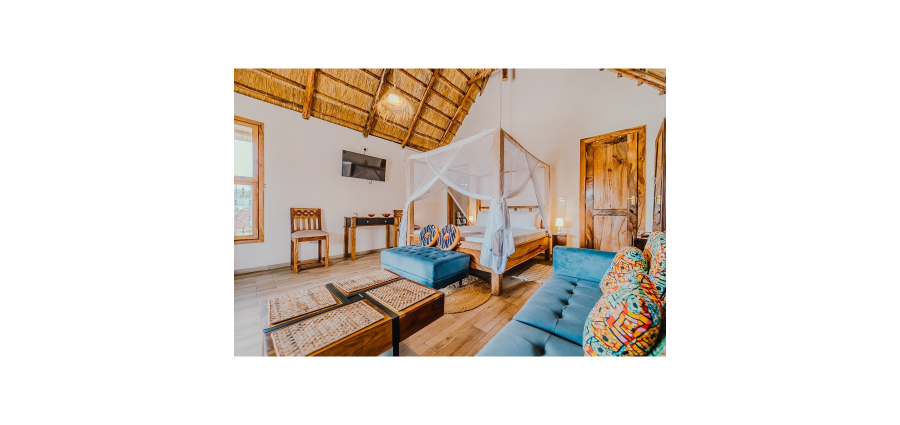 Zaria resort Zanzibar - dovolenkový prenájom bungalovu so záhradou pre 2-3 osoby D16