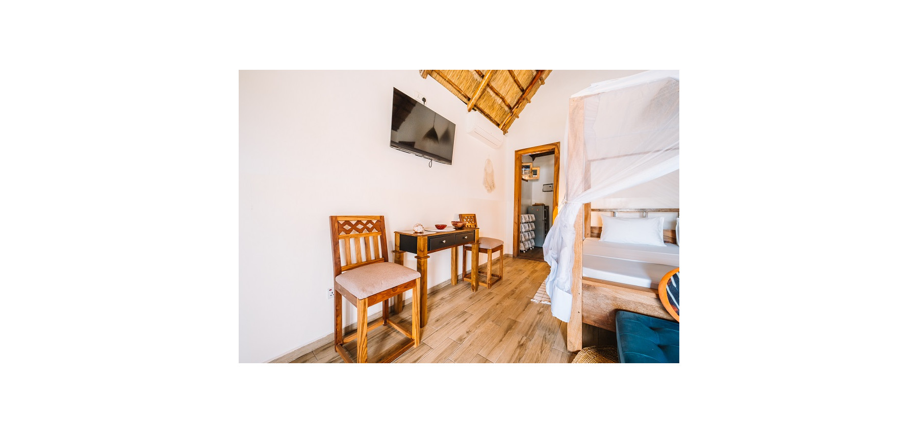 Zaria resort Zanzibar - dovolenkový prenájom bungalovu so záhradou pre 2-3 osoby D16