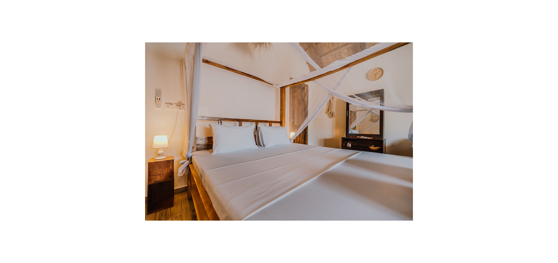 Zaria resort Zanzibar - dovolenkový prenájom bungalovu so záhradou pre 2-3 osoby D16