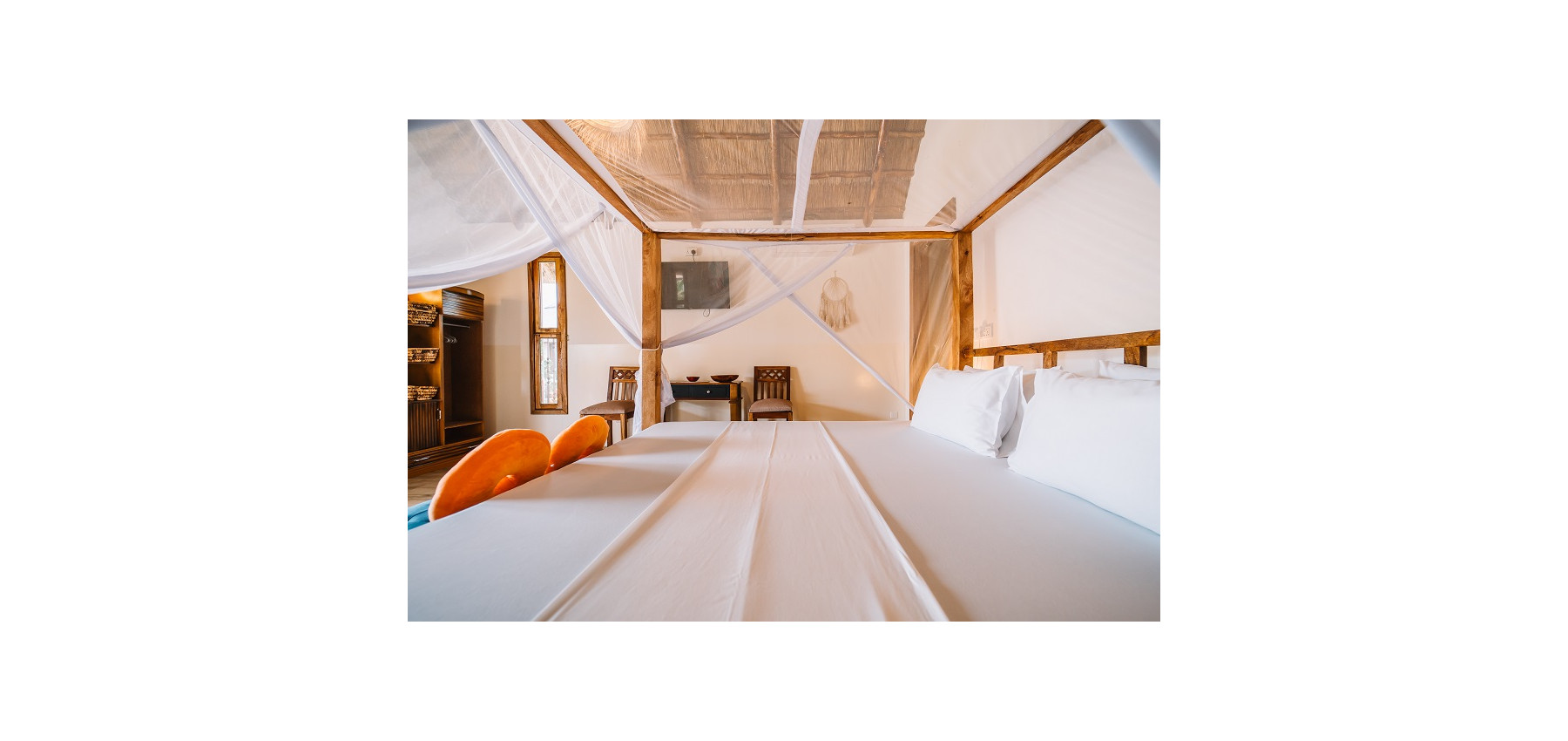 Zaria resort Zanzibar - dovolenkový prenájom bungalovu so záhradou pre 2-3 osoby D16