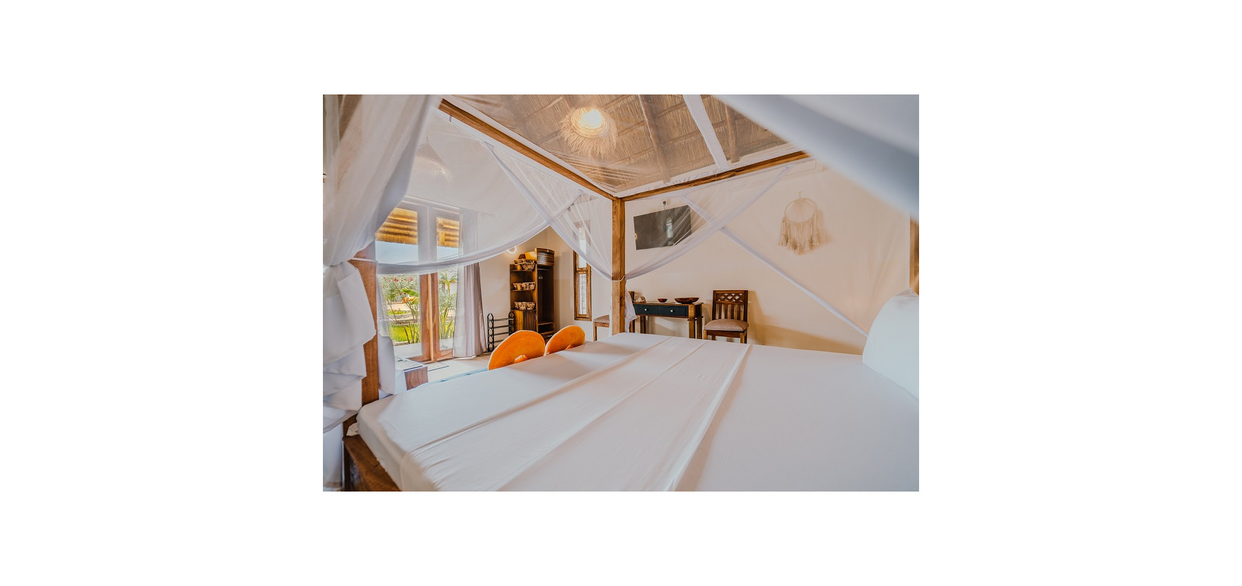 Zaria resort Zanzibar - dovolenkový prenájom bungalovu so záhradou pre 2-3 osoby D16