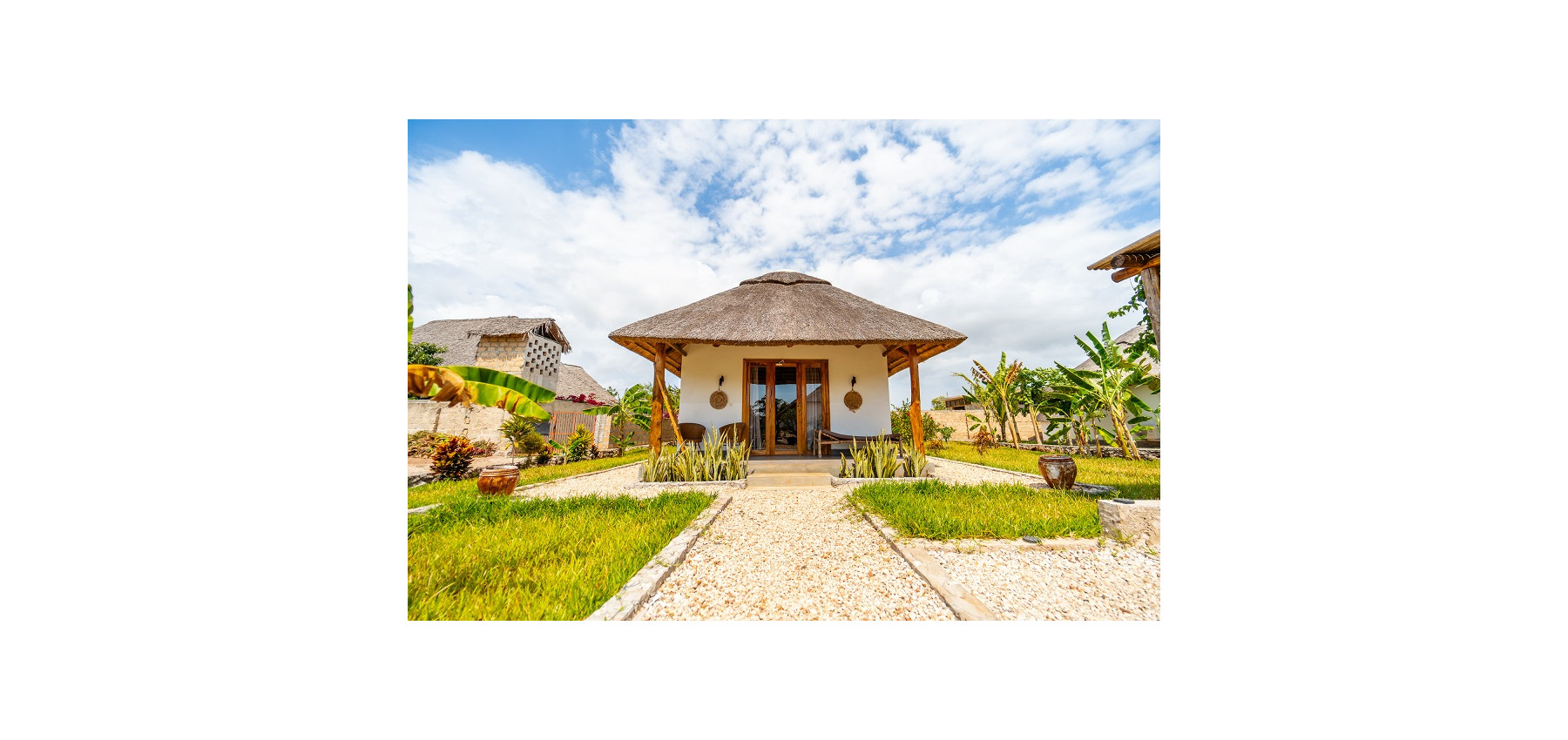 Zaria resort Zanzibar - dovolenkový prenájom bungalovu so záhradou pre 2-3 osoby D16