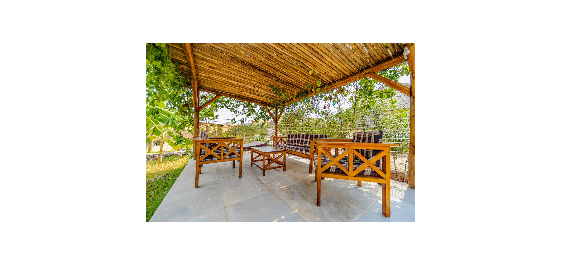 Zaria resort Zanzibar - dovolenkový prenájom bungalovu so záhradou pre 2-3 osoby D16