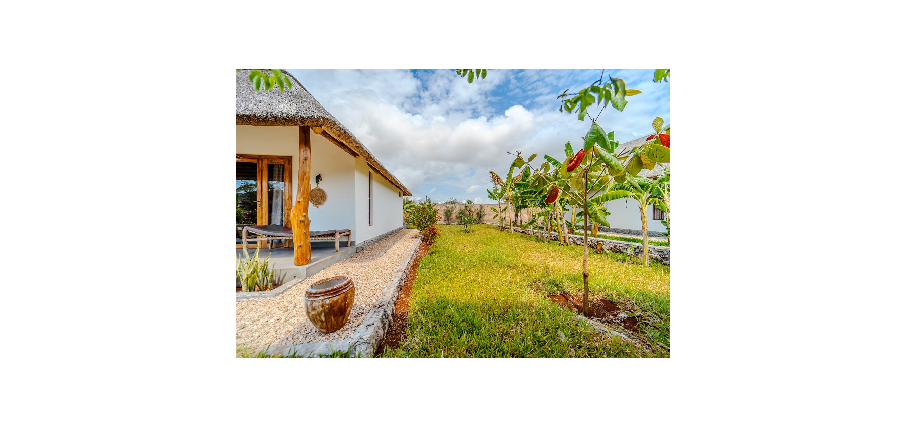 Zaria resort Zanzibar - dovolenkový prenájom bungalovu so záhradou pre 2-3 osoby D16