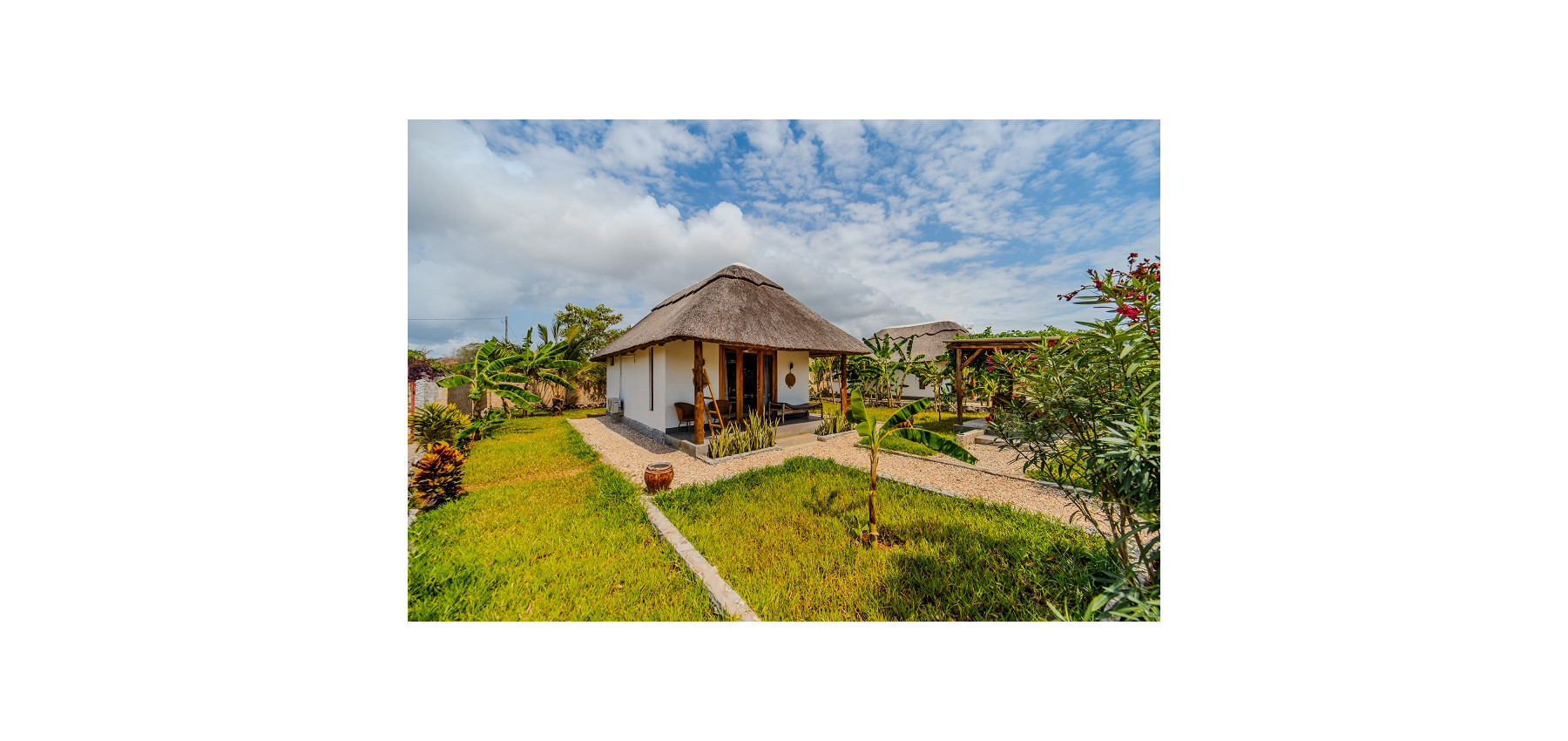 Zaria resort Zanzibar - dovolenkový prenájom bungalovu so záhradou pre 2-3 osoby D16