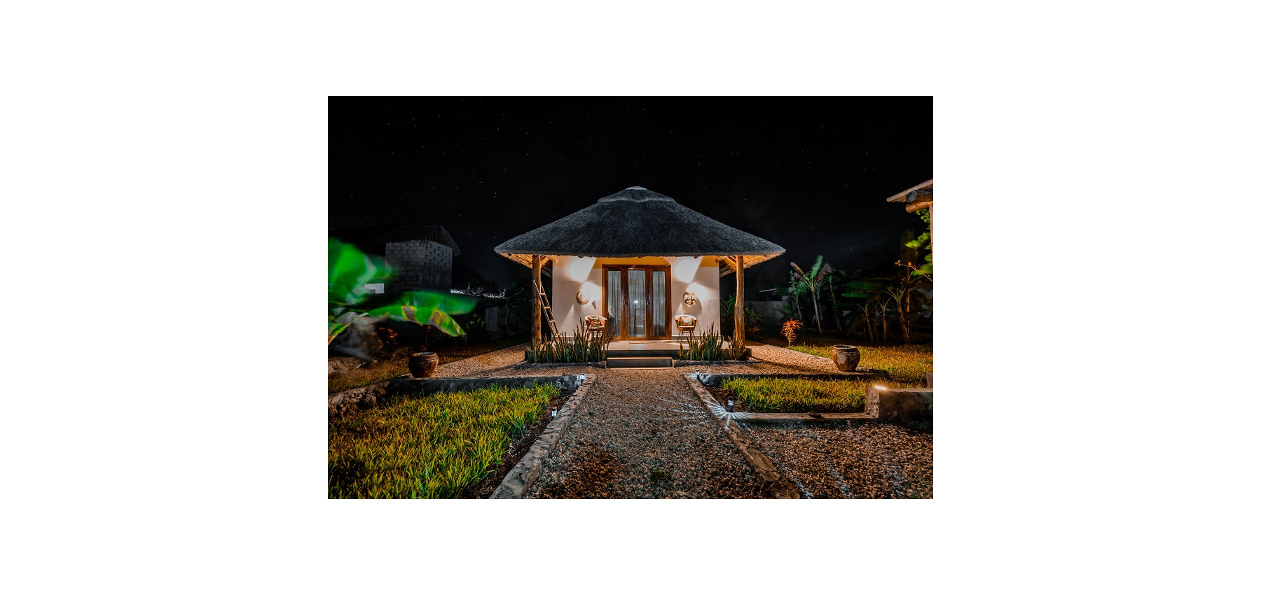 Zaria resort Zanzibar - dovolenkový prenájom bungalovu so záhradou pre 2-3 osoby D16