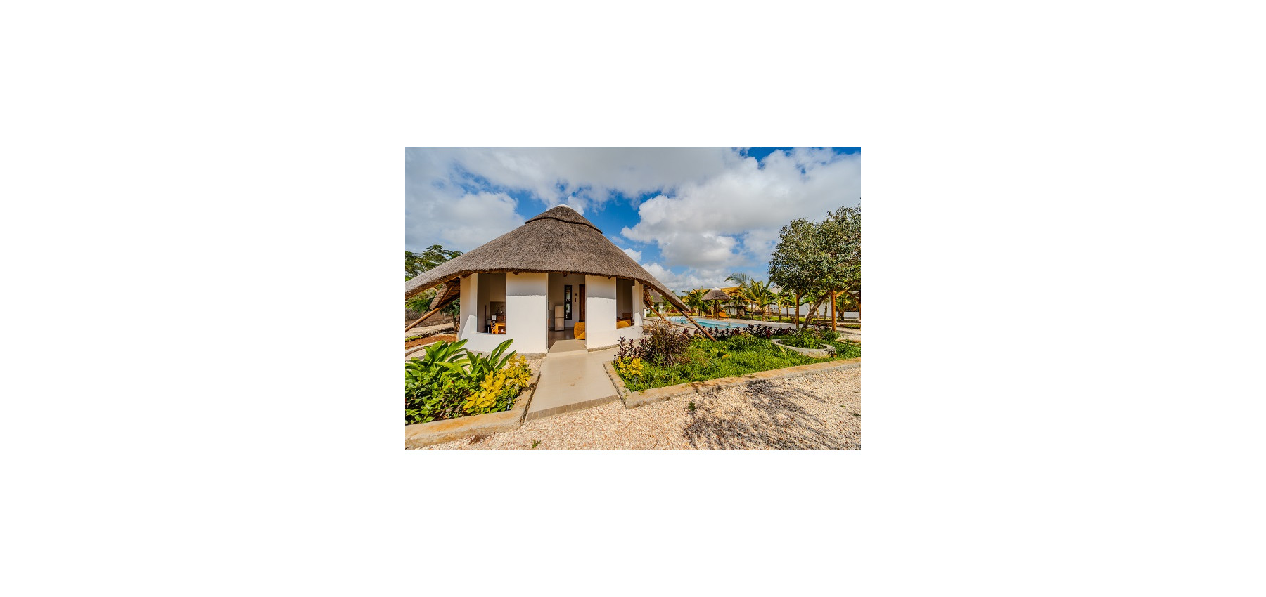 Dovolenkový prenájom Zanzibar - bungalov pre náročných - so záhradou a bazénom