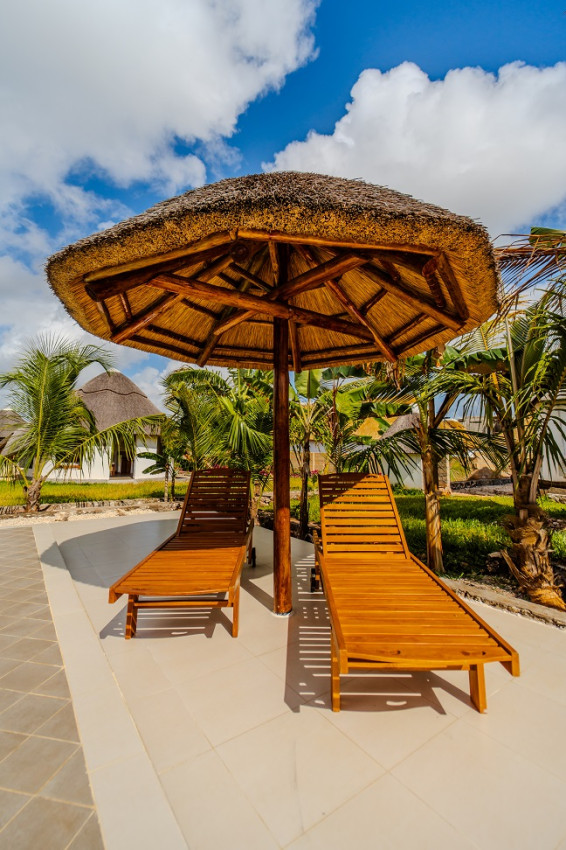 Dovolenkový prenájom Zanzibar - bungalov pre náročných - so záhradou a bazénom