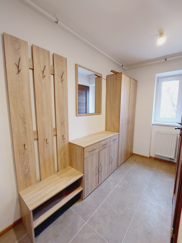 PRENAJATÝ DO 2.12.2026 ... Na prenájom krásny zrekonštruovaný 2 izbový byt s balkónom Budovateľská, zariadený, voľný od 1.9.2024