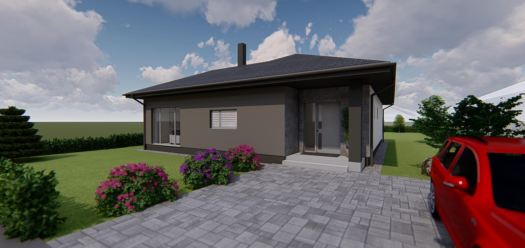 NOVÁ PONUKA! Na predaj 4 izbový tehlový holodom Vyšná Šebastová, komfortný pozemok 8,5a