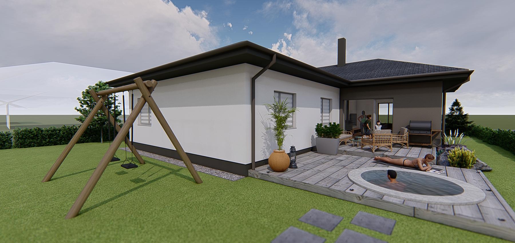 NOVÁ PONUKA! Na predaj 4 izbový tehlový holodom Vyšná Šebastová, komfortný pozemok 8,5a