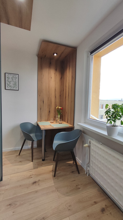 Prenajatý do 1.1.2026....Exkluzívny 2 izbový byt po kompletnej dizajnovej rekonštrukcii na Sekčove, 60 m2