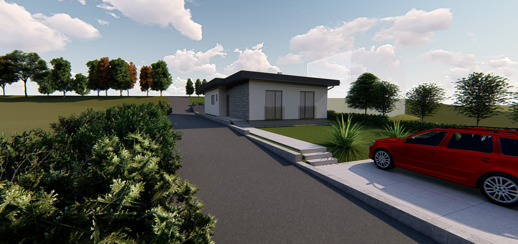 Bývajte do 2 mesiacov - zdravý tehlový 4 izbový dom Medzany, pozemok 589 m2