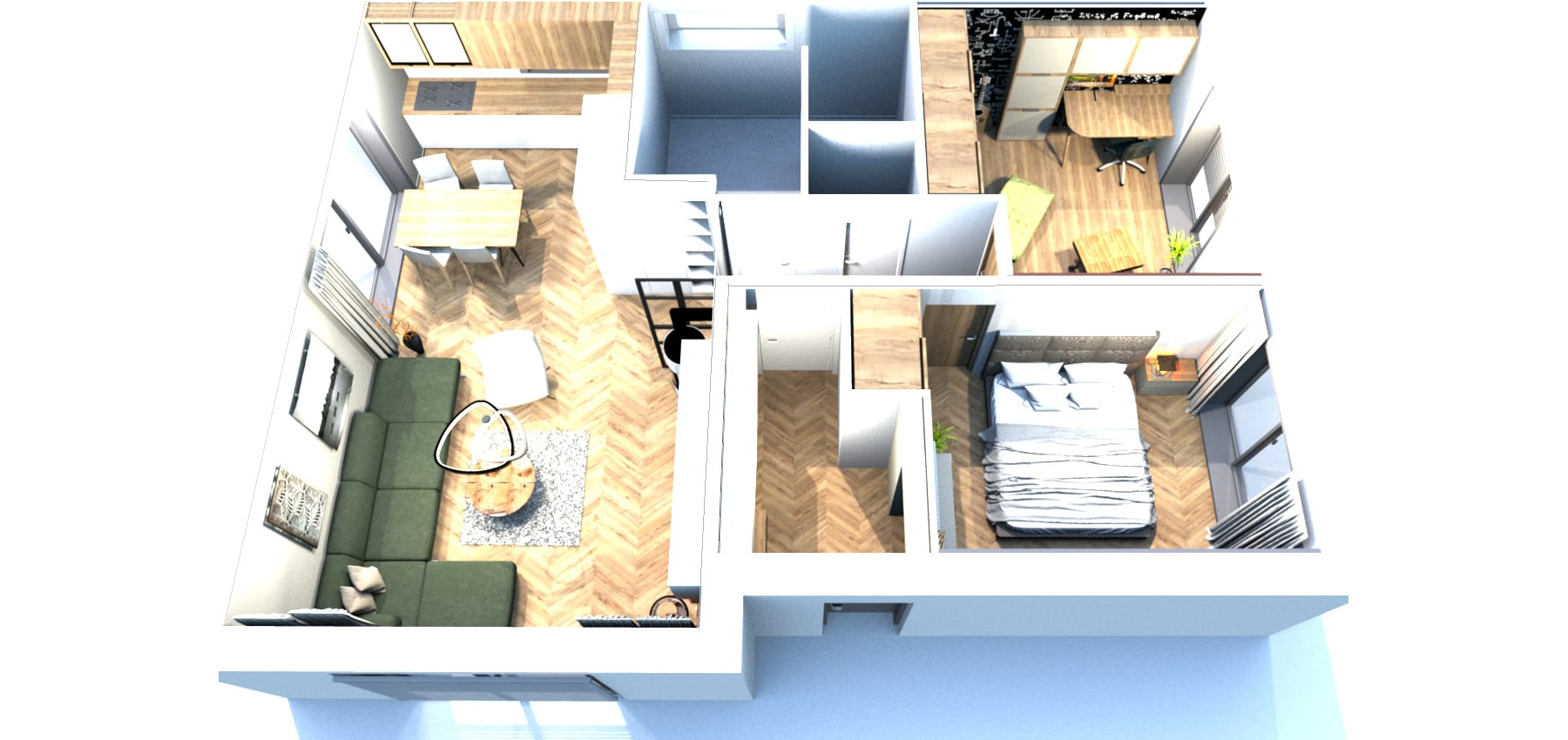 Posledný 3 izbový murovaný dom s pozemkom 502 m2 FINTICE-GRIBĽOVEC