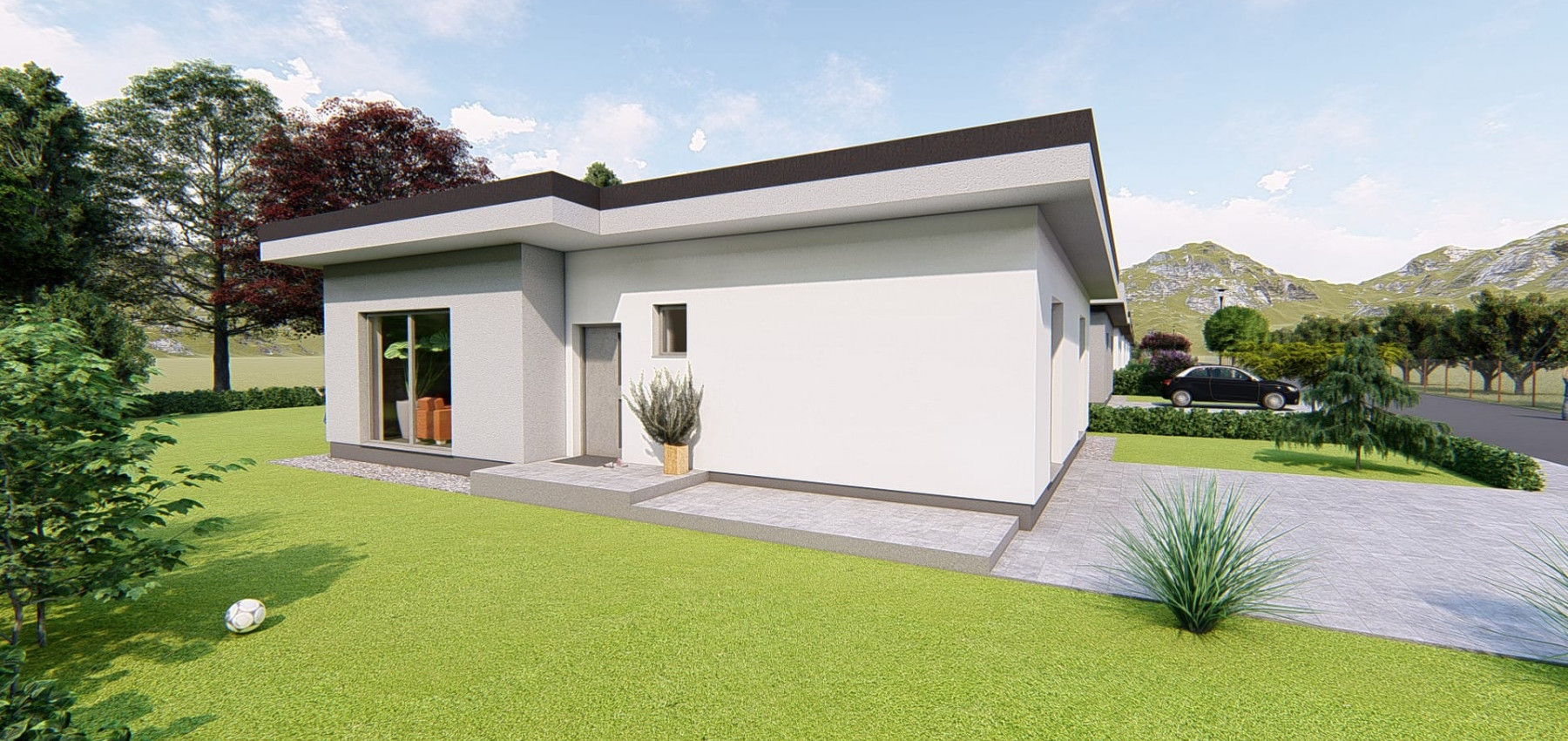 Posledný 3 izbový murovaný dom s pozemkom 502 m2 FINTICE-GRIBĽOVEC