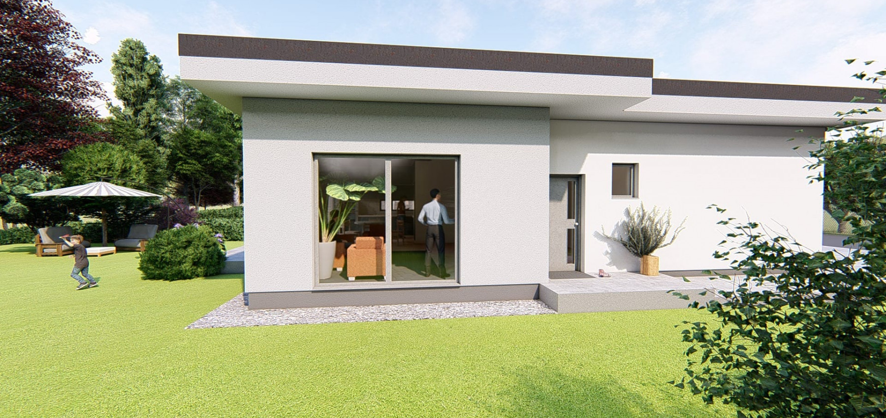 Posledný 3 izbový murovaný dom s pozemkom 502 m2 FINTICE-GRIBĽOVEC