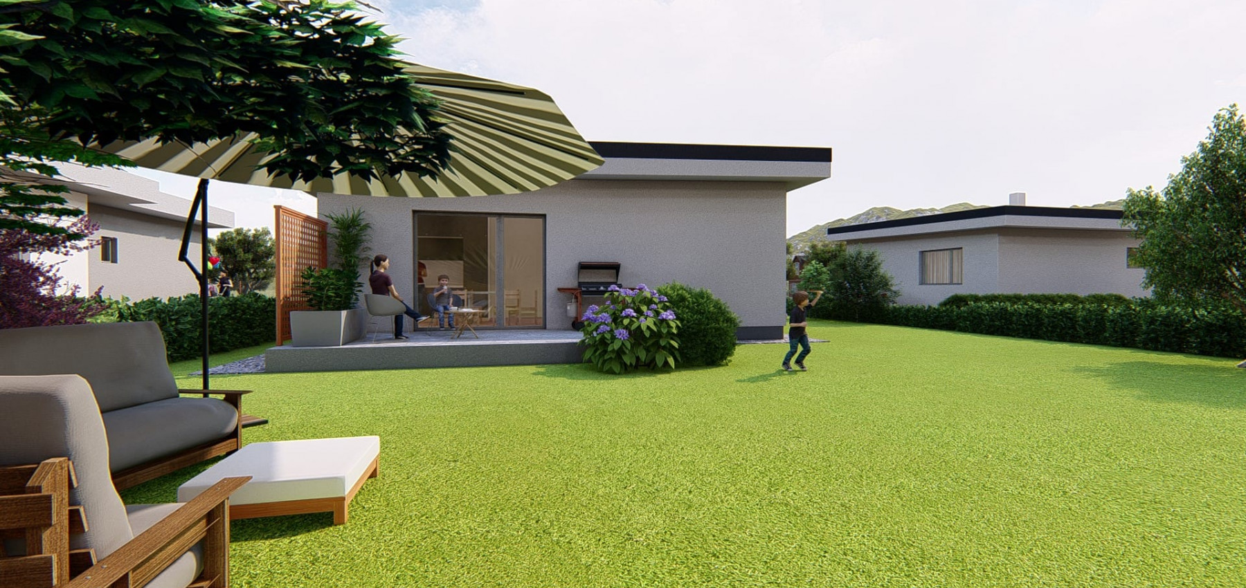 Posledný 3 izbový murovaný dom s pozemkom 502 m2 FINTICE-GRIBĽOVEC