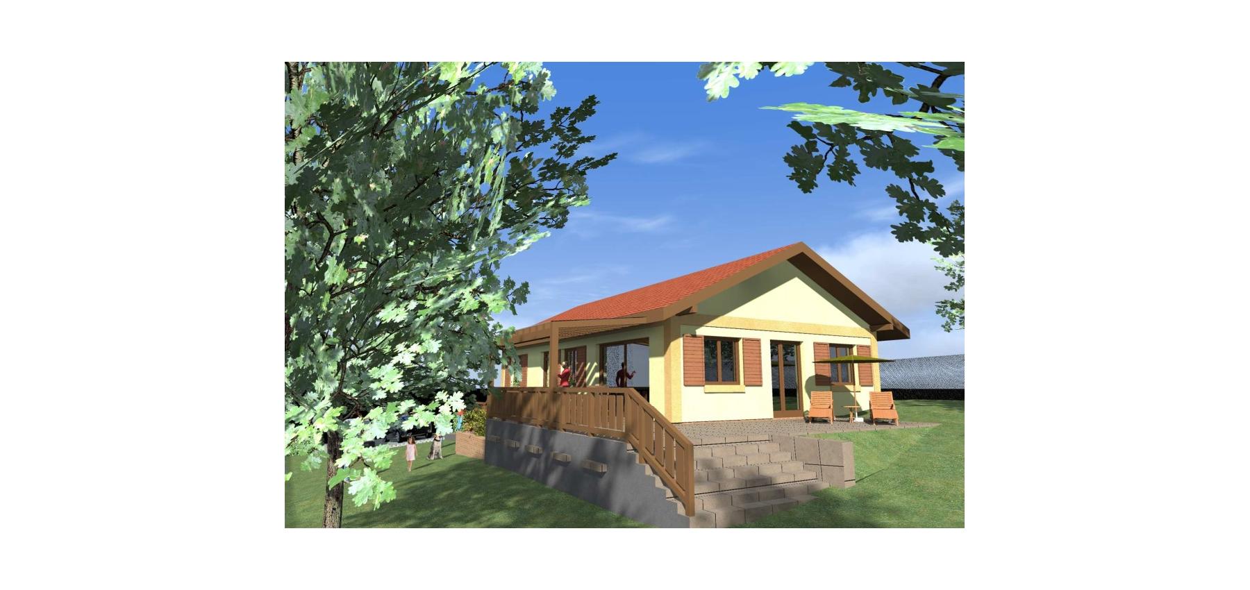 Na predaj krásny 4 izbový dom s možnosťou realizácie obytného podkrovia na 2 izby, veľkorysý pozemok 1000 m2, Fintice