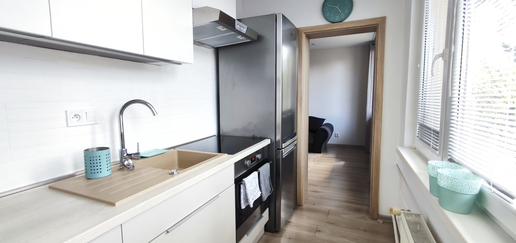 Prenajatý do 1.11.2026.... 2 izbový byt Levočská ulica, po kompletnej rekonštrukcii, zariadený