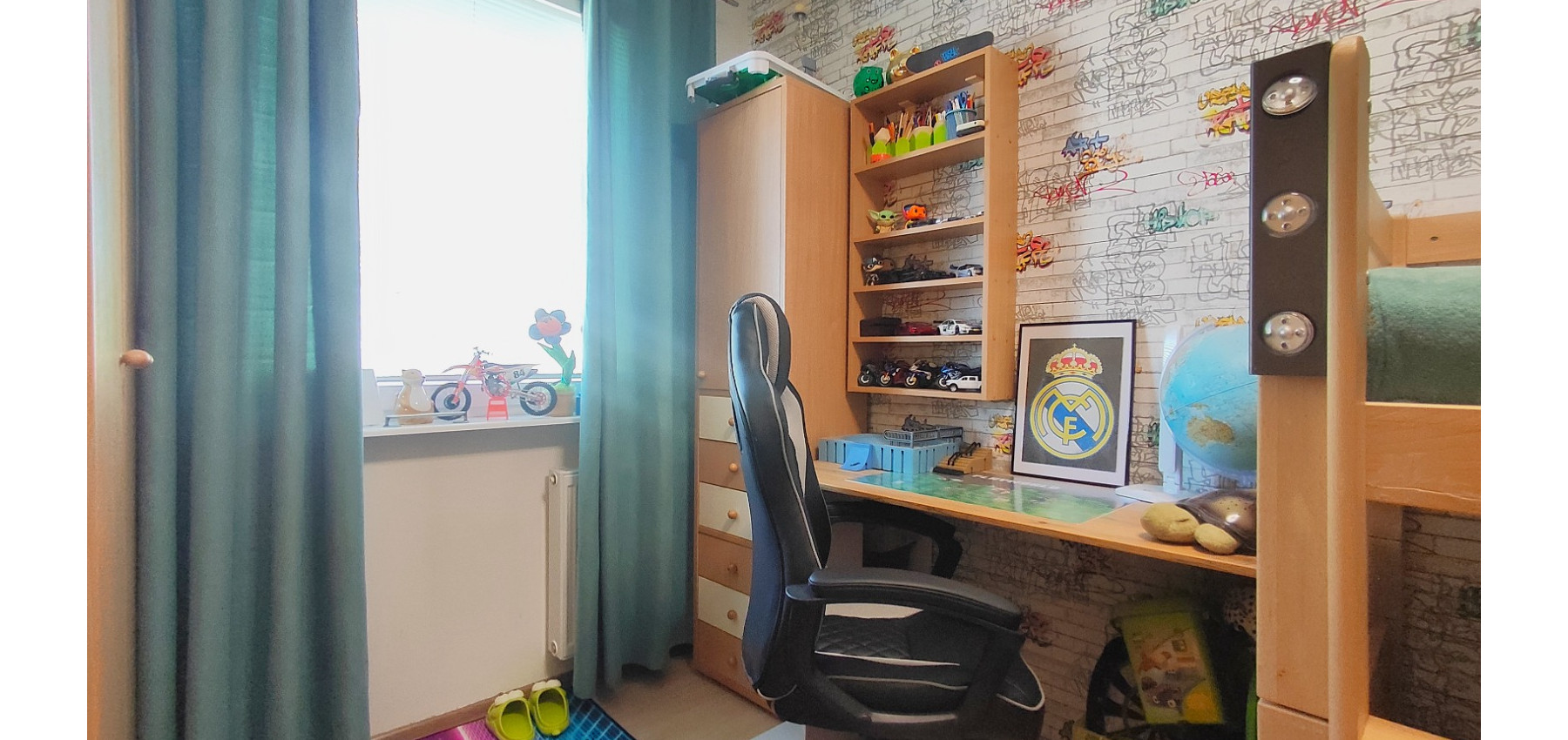 Dizajnovo prepracovaný lukratívny 4 izbový byt Sídlisko 3, klíma, loggia s tieniacimi fóliami