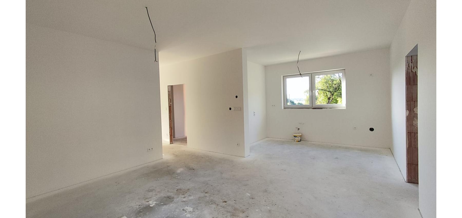 Bývajte do 2 mesiacov - zdravý tehlový 4 izbový dom Medzany, pozemok 589 m2