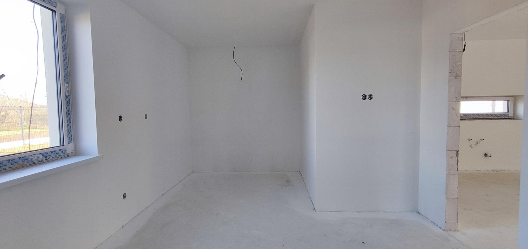 Novostavba 4 izbového domu vo vyhotovení  ŠTANDARD s pozemkom 501 m2 v projekte FINTICE-GRIBĽOVEC