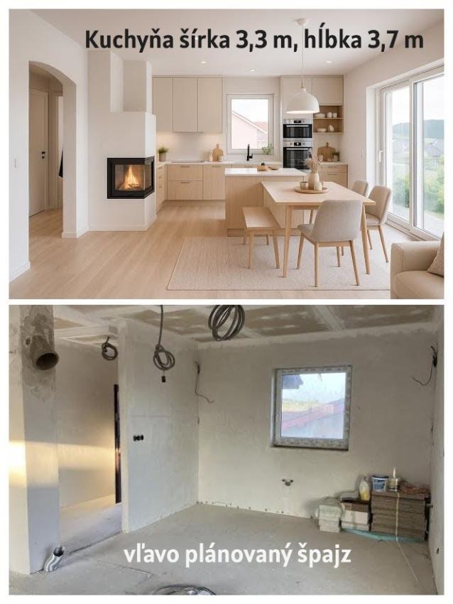 5 izbový rodinný holodom na veľkorysom pozemku 1050 m2 v obci Podhorany