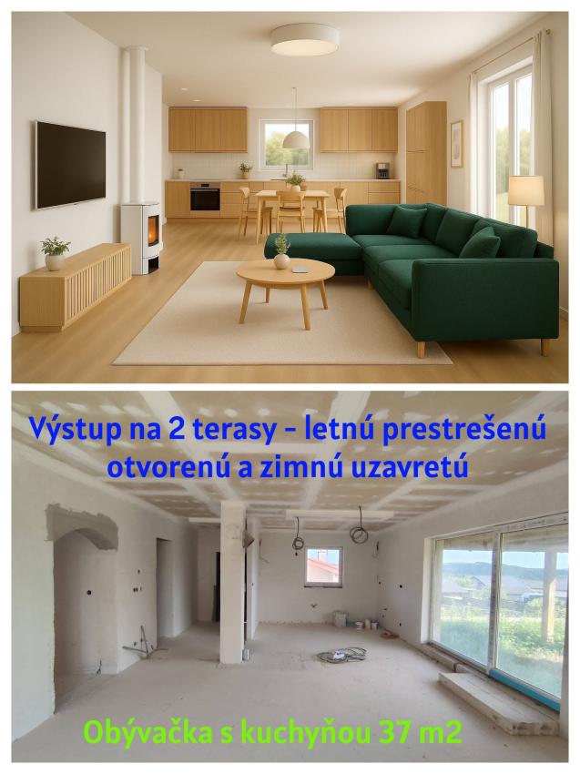 5 izbový rodinný holodom na veľkorysom pozemku 1050 m2 v obci Podhorany