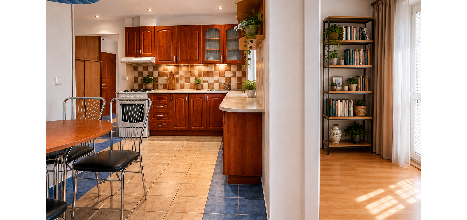 Kúpou voľný 3 izbový byt Sekčov Martina Benku, 59 m2, zariadený, s balkónom