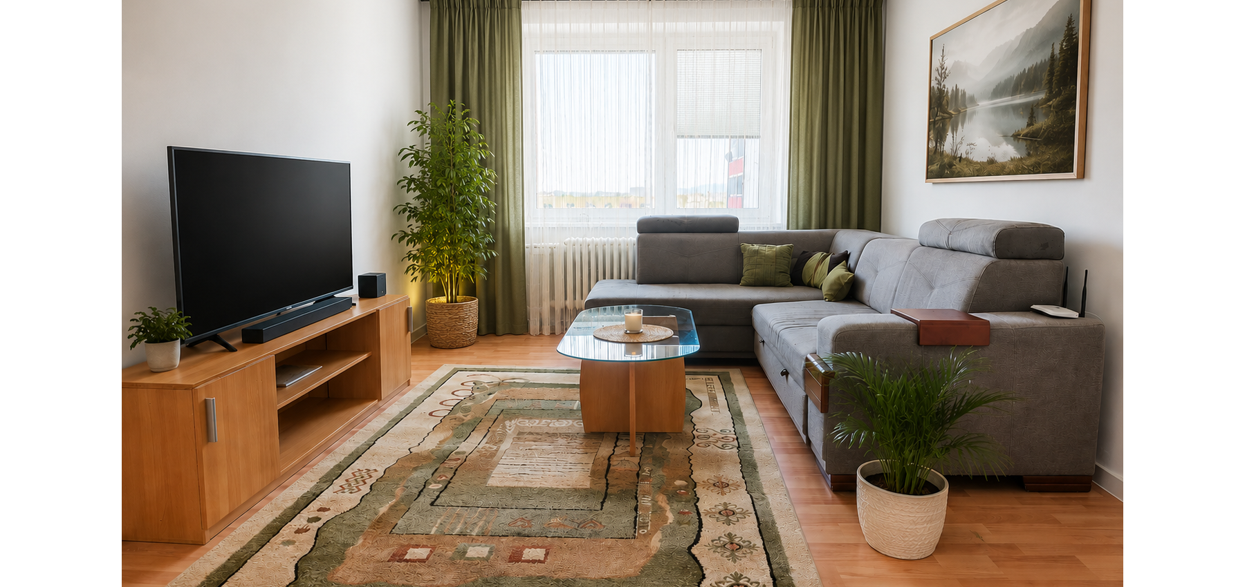 Kúpou voľný 3 izbový byt Sekčov Martina Benku, 59 m2, zariadený, s balkónom