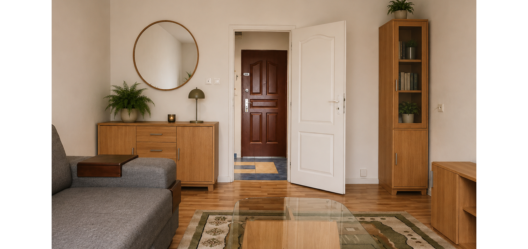 Kúpou voľný 3 izbový byt Sekčov Martina Benku, 59 m2, zariadený, s balkónom