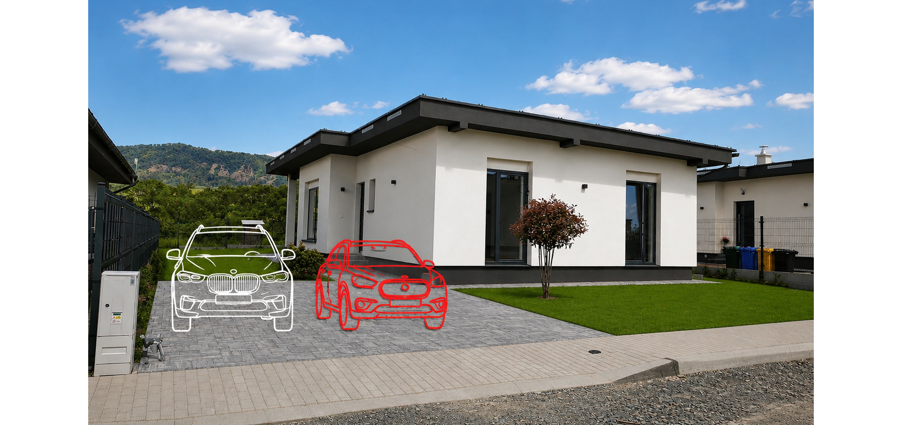 Posledný 4 izbový dom vo vyhotovení  ŠTANDARD s pozemkom 501 m2 FINTICE-GRIBĽOVEC
