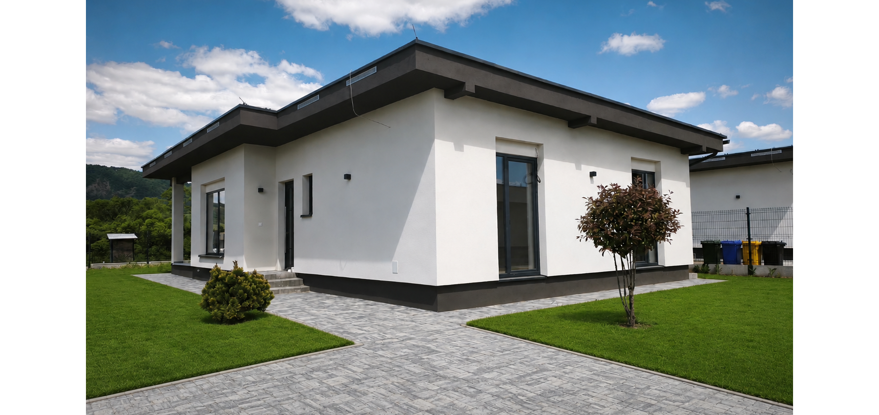 Posledný 4 izbový dom vo vyhotovení  ŠTANDARD s pozemkom 501 m2 FINTICE-GRIBĽOVEC