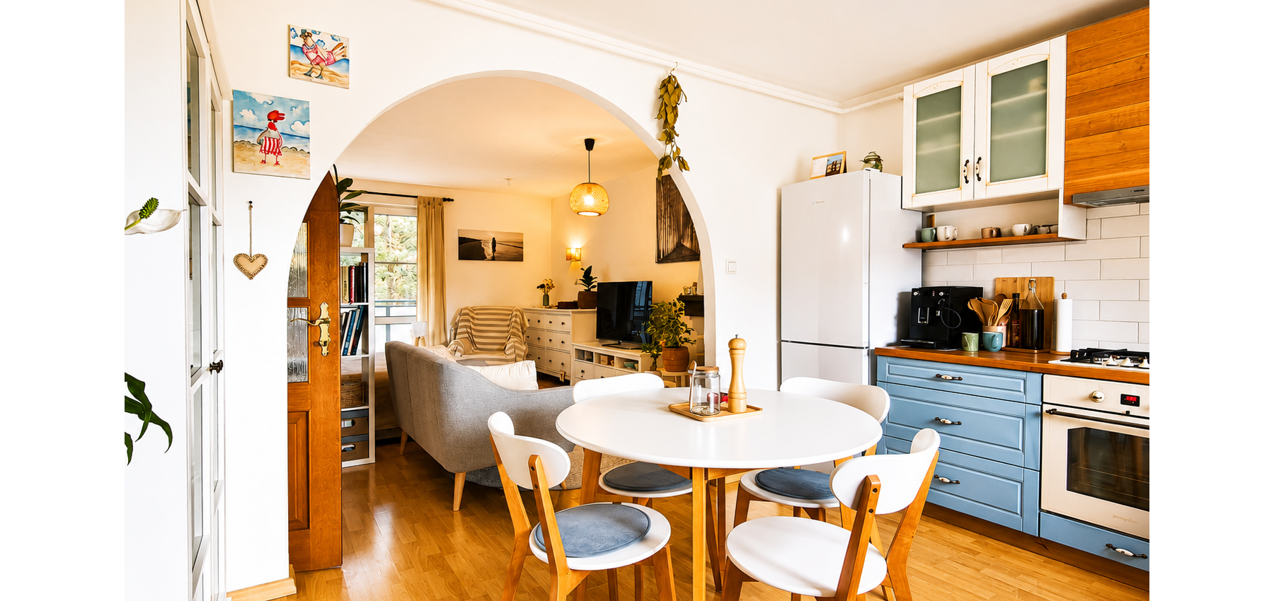 Komfortný veľký 2 izbový byt s garážou, loggia 16 m2, krb, Veselá ulica Prešov
