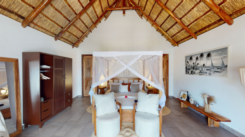 Zaria resort Zanzibar - dovolenkový prenájom bungalovu so záhradou pre dve osoby