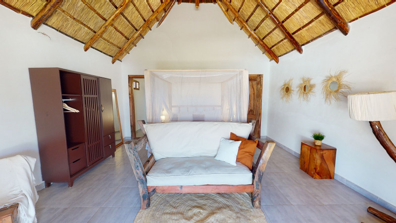 Zaria resort Zanzibar - dovolenkový prenájom bungalovu so záhradou pre dve osoby D07