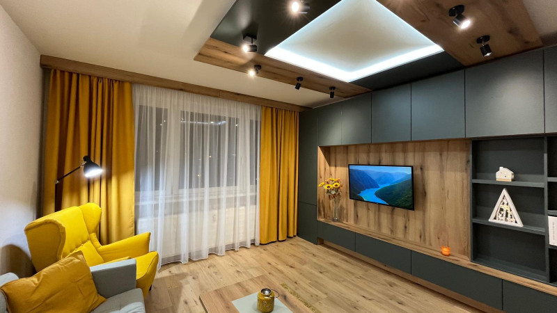 Prenajatý do 1.1.2027....Exkluzívny 2 izbový byt po kompletnej dizajnovej rekonštrukcii na Sekčove, 60 m2